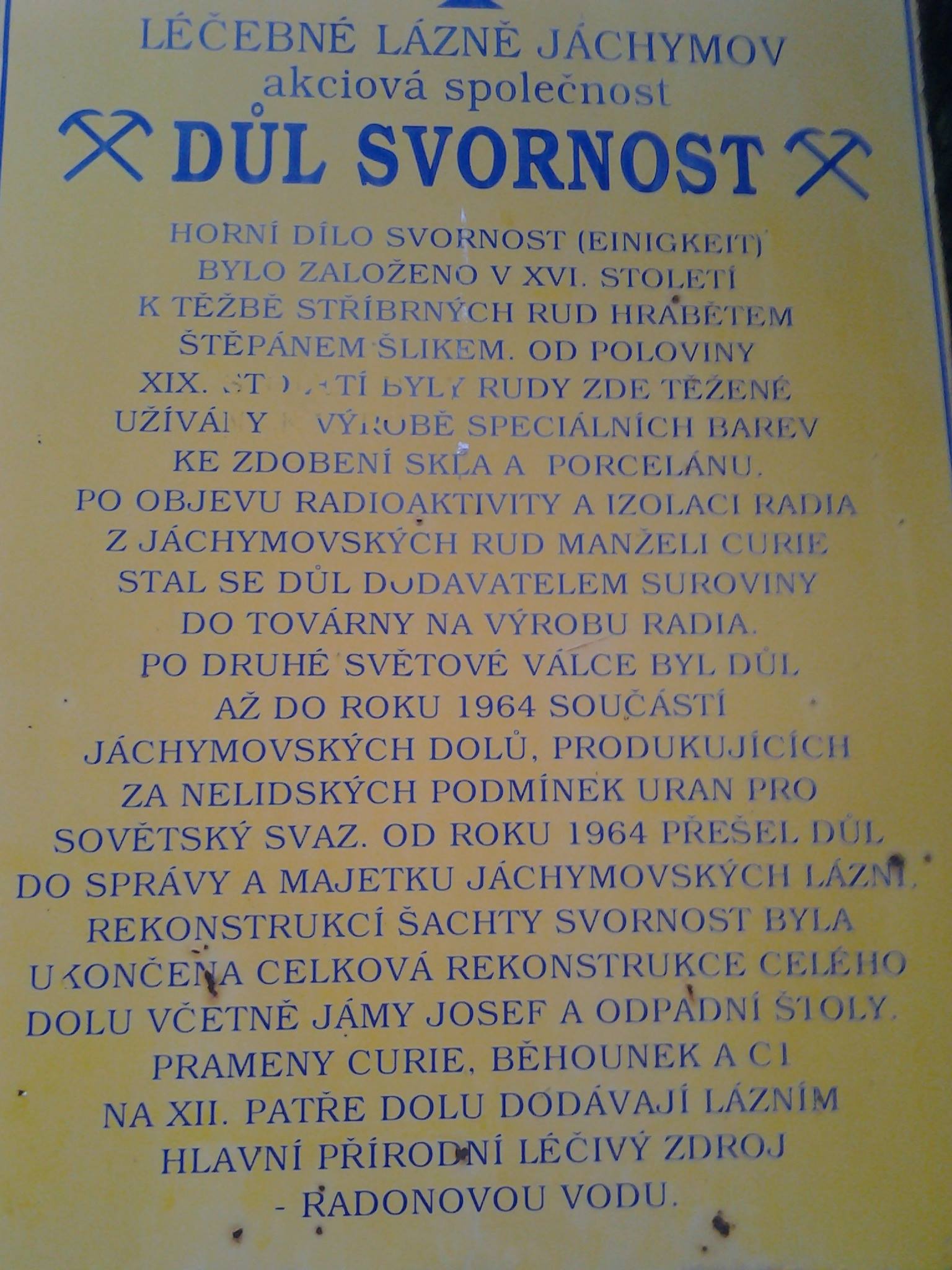 Svornost - info